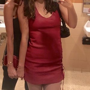 RtA Red Leather Dress 🔥